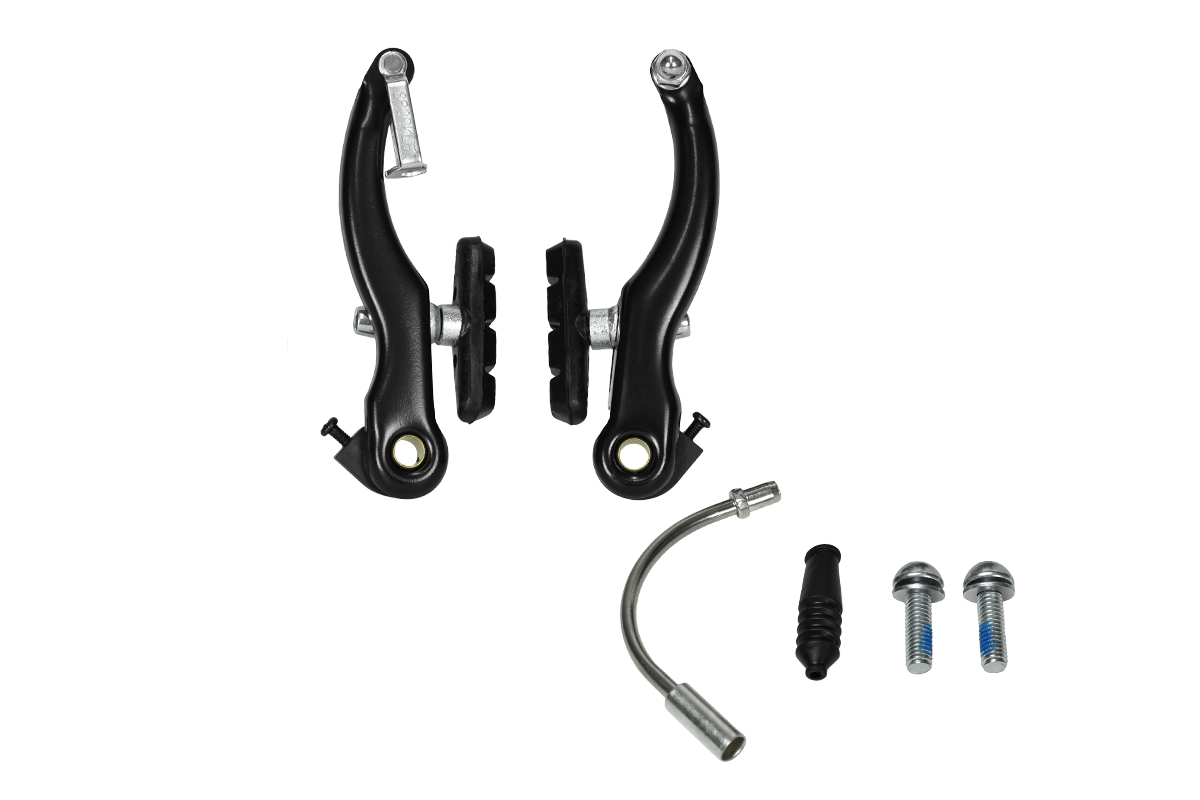 Тормоз задний V-brake VB-N968SK-R 110мм,сталь,черный Тормоз задний V-brake VB-N968SK-R 110мм,сталь,черный